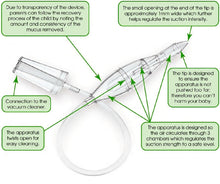 Load image into Gallery viewer, Nasal Aspirator for Infants, Babies and Children Part Guide
