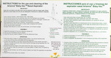 Load image into Gallery viewer, Nasal Aspirator for Infants, Babies and Children Instructions